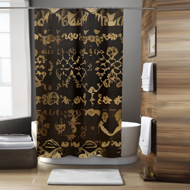 Style rideau de douche Tribal 2 (Créateur téléchargé)