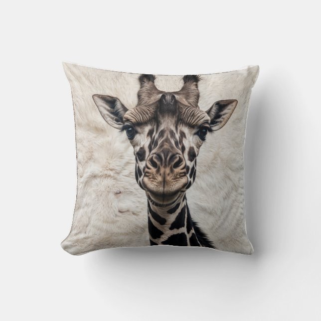 Style Safari : Giraffe Kilim Coussin (Recto)