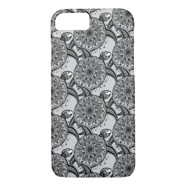 Style Turtle Pattern Case-Mate iPhone Case (Back)