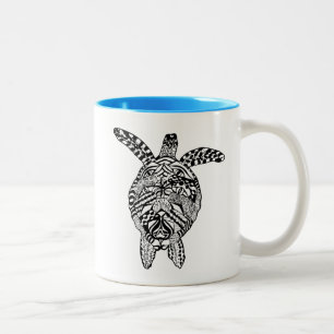Style Turtle Two-Tone Coffee Mug