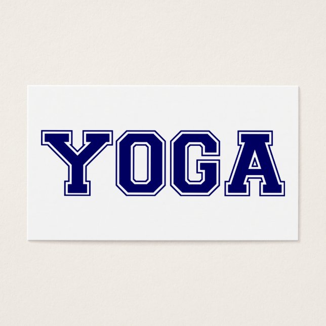 Style Université de Yoga (Devant)