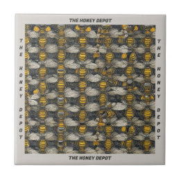 Style vintage HoneyBee Nom du Motif Carreaux en cé