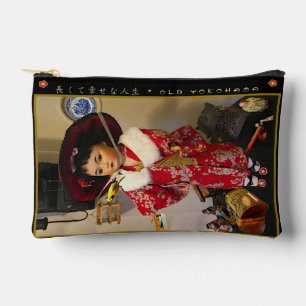 Style vintage Japon Petit sac cosmétique de voyage