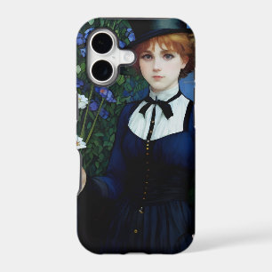 Style vintage Joli sombre Academy Portrait fille