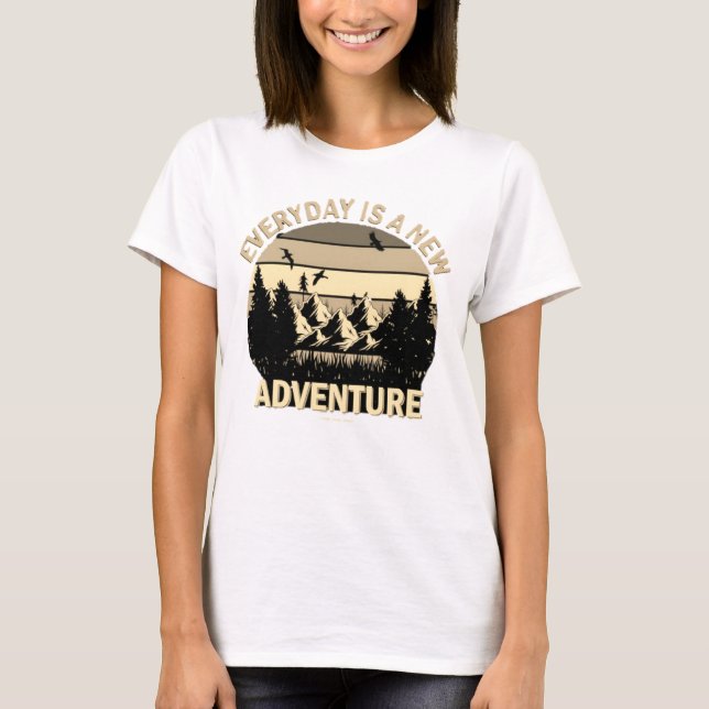 Style: Women's Basic T-Shirt This basic t-shirt fe (Front)