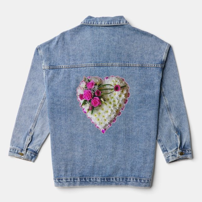 Style: Women's Denim Jacket (Jean Jacket (Back)