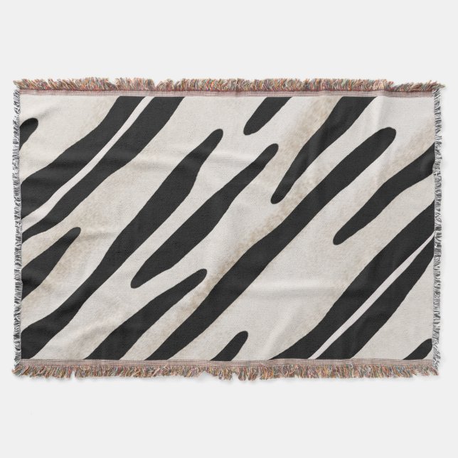 Style Zebra Imprimer Jeu de couverture Coordonnées (Devant)
