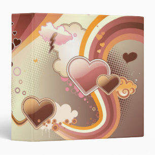 Styled design background binder