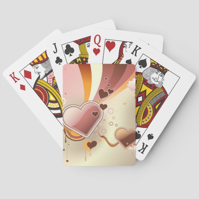 Styled design background playing cards (Back)