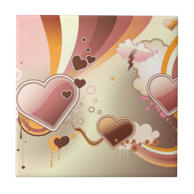 Styled design background tile (Front)