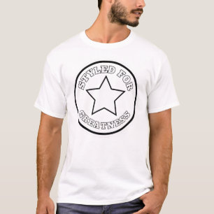 Styled For Greatness™ Black & White Bold & Built T-Shirt