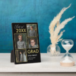 Styled Gallery EDITABLE COLOR Graduation Plaque<br><div class="desc">Great keepsake to remember this special milestone in life. Background colour can be customized online! Matching items can be found on our website: www.berryberrysweet.com or upon request.</div>