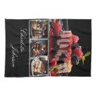 Stylis Black & White 4 Photo Desserts Personalized