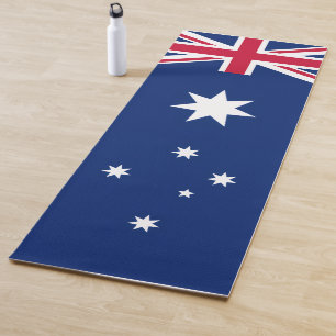 Stylised Australian Flag Yoga Mat