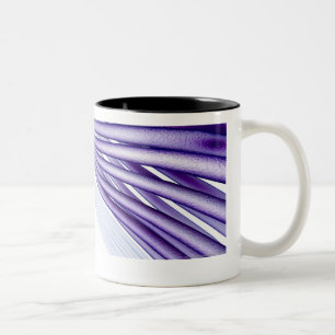 Stylised nerve fibres Two-Tone coffee mug