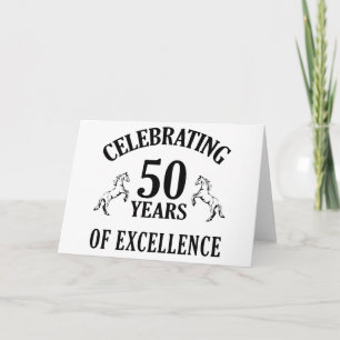 Stylish 50th Birthday Gift Ideas Card