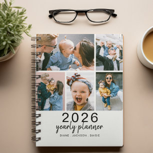 Stylish 5 Photo Yearly Planner