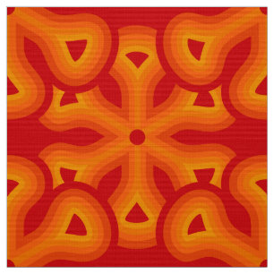 Stylish 60s 70s fabric