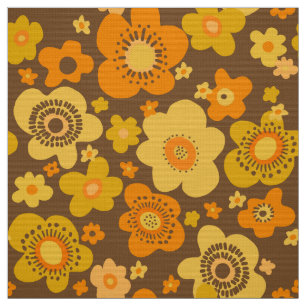 stylish  60s 70s retro mod fabric