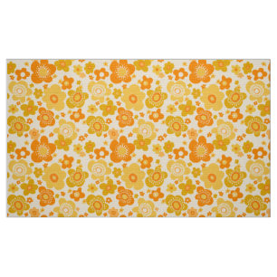 stylish  60s 70s retro mod fabric