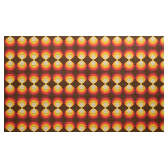 stylish  70s retro mod fabric (Yard)