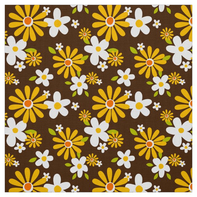 stylish  70s retro mod fabric (Swatch)