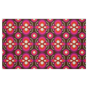 stylish 70s retro mod fabric