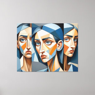 Stylish Abstract Art Canvas, Unique Home Decor