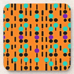 Stylish Abstract Pattern Design Coaster