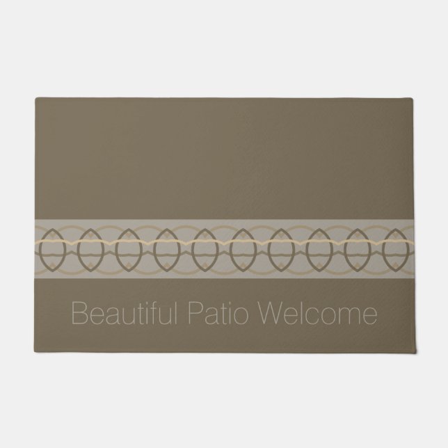 Stylish Accent Designer Doormat (Front)