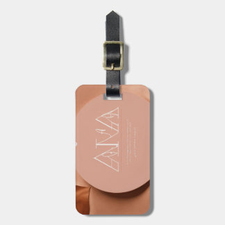 "Stylish Acrylic Luggage Tags: Travel with Eleganc Luggage Tag