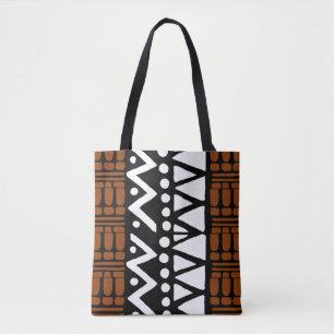 Stylish African Bogolan Tote Bag