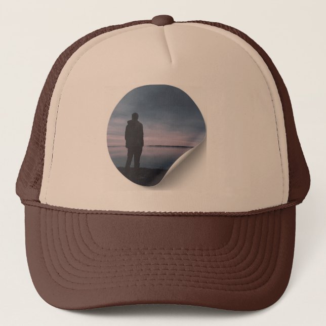 Stylish “ALONE” Embroidered Baseball Cap – Minimal (Front)