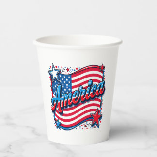 Stylish America Coffee Mug Paper Cups