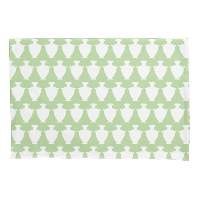 Stylish Ancient Greek Vase Pattern Pillowcase (Front)