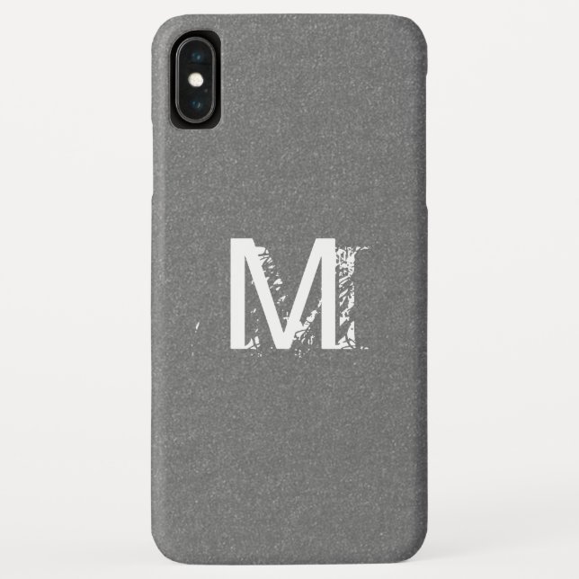 Stylish and Chic Grey Case-Mate iPhone Case (Back)