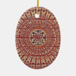 Stylish and Chic Morocco Patern Ceramic Ornament