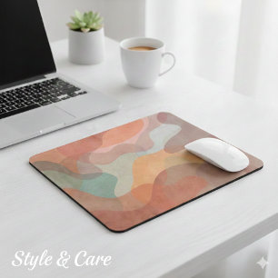 Stylish and Colorful Artistic Pattern Mouse Pad