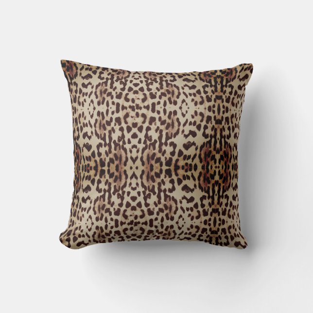 stylish animal print cushion (Front)