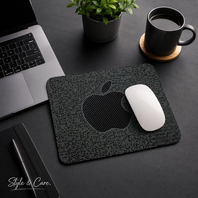 Stylish Apple Mark Design Contemporary Mouse Pad (Stylish Apple Mark Design Contemporary Mouse Pad)