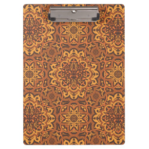 Stylish arabic ornament clipboard