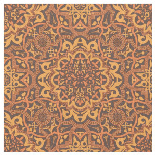 Stylish arabic ornament fabric
