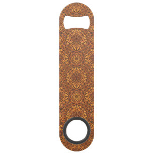 Stylish arabic ornament speed bottle opener