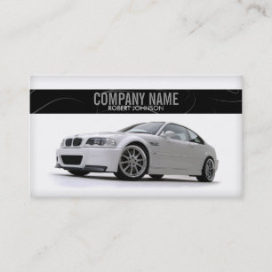 Stylish automotive business card