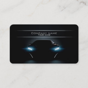 Stylish automotive business card