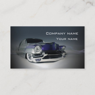 Stylish automotive business card
