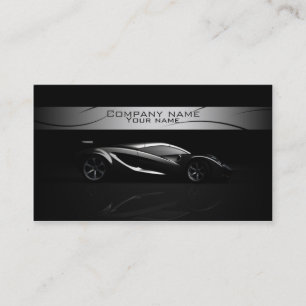 Stylish automotive business card