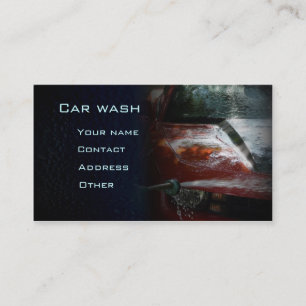 Stylish automotive business card