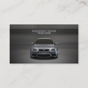 Stylish automotive business card