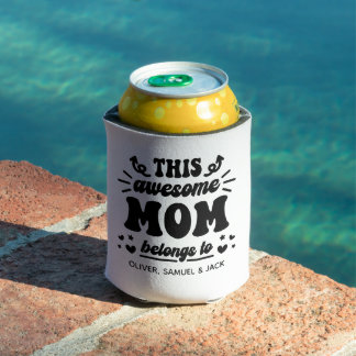 Stylish Awesome Mom  Can Cooler